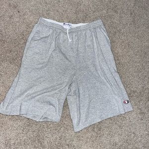 Champion, medium, light grey, good fit